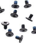 10 Pack M2X3mm Phillips Flat Head Screws Nickel Coated Steel For M2 NVMe SATA SSD Drive Mounting Laptop Heatsink WiFi Card Bracket