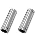 2 Pack LM10LUU linear bearings 10mm bore with rubber seals