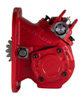 Side view of red PTO Unit Replacement For 489 Series 489XLAHX-V5XK Heavy Duty Drive Component