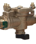 1 Inch Reduced Pressure Zone RPZ Backflow Preventer 009-QT For Service Line Entrance in bronze with relief valve