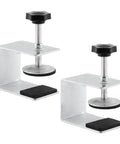 Heavy Duty Drawer And Cabinet Clamps Set For Diy Grab And Go Install 2 Pack C Clamps With Silicone Pads for woodworking