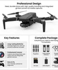 Foldable Mini Drone With Screen Controller And SD Card For Beginners showing design, features, and included accessories