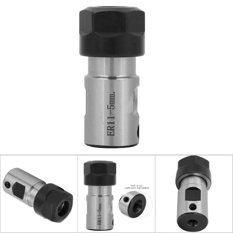 Er11 5mm Shaft CNC Milling Holder with Straight Shank High-Hardness Collet Chuck front view
