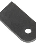 Badass Weld On Chassis Tabs Featuring Three Eighth Inch Center Holes Crafted From Heavy Duty Quarter Inch Steel Perfect For Rock Solid Suspension Upgrades And Ultimate Hot Rod Customization Pack Of Five, close-up of single chassis tab.