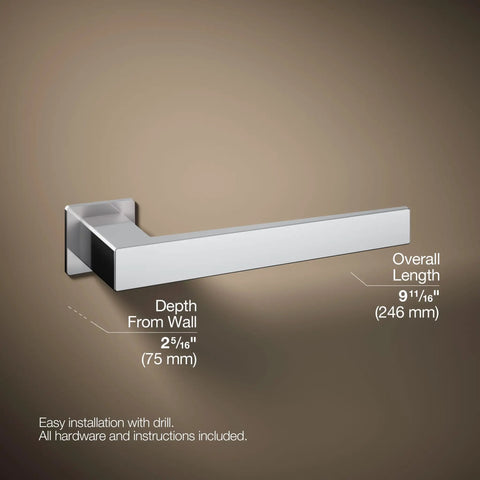 Check Out This Super Handy Honesty Collection Towel Arm Designed To Coordinate With Your Existing Faucets Accessories And Shower Stuff Making Your Bathroom Look Totally Put Together, polished chrome, measurements.