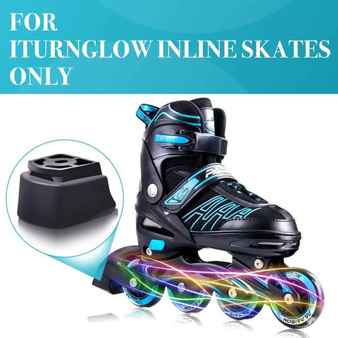 Replacement Inline Skate Brake Pad TPR Material Lightweight Durable Stopper Pad For Inline Skates with vibrant skate wheels
