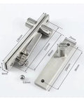 Heavy Duty 360 Degree Pivot Hinge For Wood Doors Stainless Steel Indoor Door Hardware With 360 Degree Spin No Nonsense Mount Built To Last Fits Mansions And Tall Buildings Versatile Door Rotation, 130mm x 86mm
