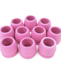 Get 10 Pcs Plasma Torch Nozzles For SG55 AG60 WSD60 Kits That Make Cutting Projects A Breeze And Keep Your DIY Repairs Slick And Smooth. Pink rubber nozzles.