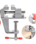 Go To Compact Mini Bench Vise For Jewelry Making And DIY Repairs Space Saving Metal Clamp With 36mm Opening fits table thickness