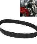 Heavy Duty Nylon Belt AF65 1004 Replacement For Gilmer Drive Kit shown on industrial engine setup, designed for high torque applications.
