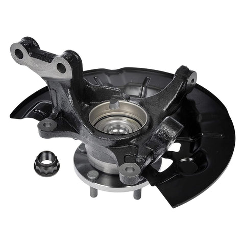 Front Steering Knuckle And Wheel Bearing Hub Assembly Right Replacement For 2012 To 2017 Toyota Camry shown in front view