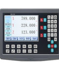 Beefed-Up 3 Axis Digital Readout Kit With Linear Scale Encoders For Mills Lathes And CNC Machines, display screen close-up
