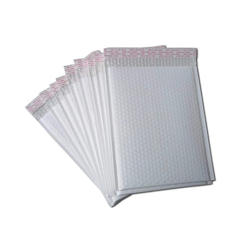 25 Pack White 4x6 Bubble Lined Mailers Self Seal Padded Shipping Envelopes Waterproof Shockproof Dustproof Durable Poly Mailers