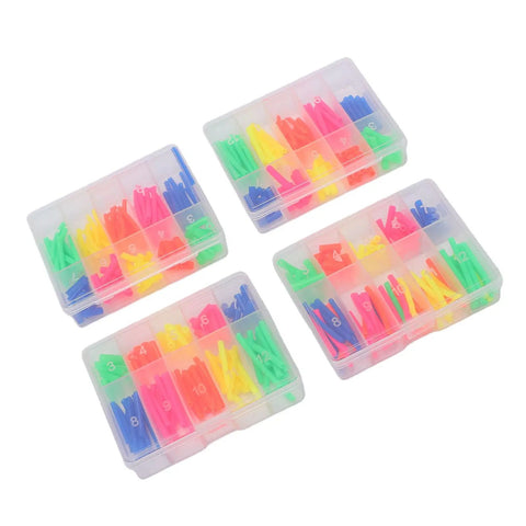 Snazzy 600 Pc Heat Shrink Tubing Kit With Colorful Wire Insulation Sleeves And Storage Boxes For Electricians Diy Car Repair And Cable Wrapping Projects That Get You Back On The Road Fast, 4 storage boxes