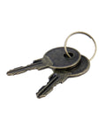 Heavy Duty Zinc Alloy Cabinet Drawer Lock With Antique Bronze Finish, Includes Secure Keys, Child Safe Furniture Hardware for Kitchen Pullout Drawers.