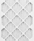 Efficient MERV 13 Pleated Air Filters 16x25x1 6 Pack showing close-up of pleated design and frame