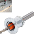 Heavy Duty Adjustable Depth Countersink Drill Bit With Slick Flute Design For Woodworking And Metal Drilling Makes Screw Setup A Total Breeze, close-up showing bit details.