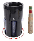 Black 5 In 1 Coin Counter And Sorter With Coin Wrappers, Compact Digital Coin Sorter Machine For Home Office And Store Empty Piggy Bank Jar.