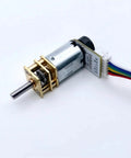 Awesome DIY Balance Car Motor DC Gearbox GA12-N20 with wiring, suitable for robots and automation, features high torque.