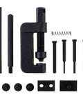 13Pcs Chain Breaker Tools Kit With Chrome Vanadium Steel For Motorcycle ATV Dirt Bike Scooter And Bicycle Chain Repair Riveter Set