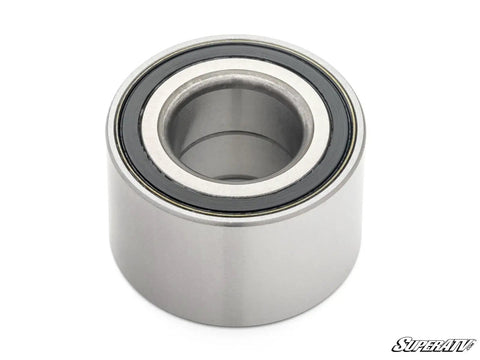 Heavy Duty Double Row Angular Wheel Bearings For Cfmoto Off Road Vehicles, silver metal bearing with leak proof seals.