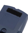 Close-up of the back of the ViaGasaFamido Stud Finder Wall Scanner with LCD Display for Live Wire and featuring a velcro strip.