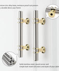 10 Pack Brushed Nickel Cabinet Pulls Barrel Handles 3 Inch Center To Center mock-up showing zinc alloy details
