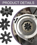 Top Tier Flexible Steering Coupler Cross Shaft Replacement With Rock Solid Fitment And Smooth Cruise Feel For Daily Drivers Road Ready Auto Shop Grade Parts 563152K000FFF, includes three black plastic couplers.