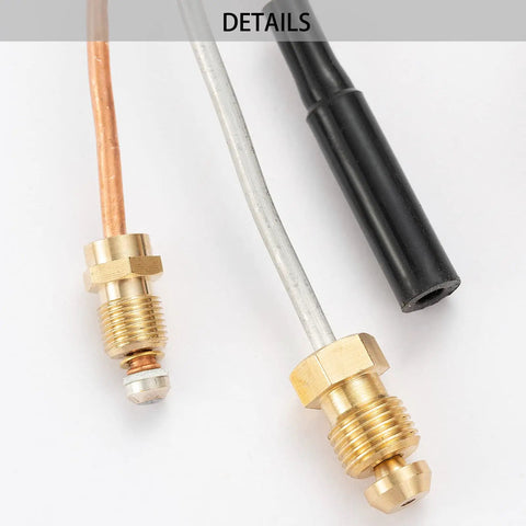Natural Gas Water Heater Pilot And Burner Assembly Replacement Kit with parts 100109295 9003542005 detail view