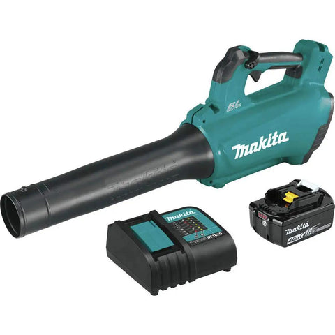 Powerful 18V Cordless Blower Kit With 459 CFM 116 MPH Brushless Motor Cruise Control And Variable Speed Trigger Speed Lock For Continuous Run