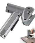 Heavy Duty Cordless Electric Scissors With Led Display And Type C Charging, handheld design for precise cutting of cardboard.