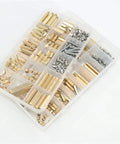 Brass Hex Spacer Kit M2 M3 M4 M5 For DIY Electronics PCB Board Standoffs Drone Quadcopter Mounts Pillar Spacers 3 Set Pack For Computer Projects And Dope Pro Builds, organizer box