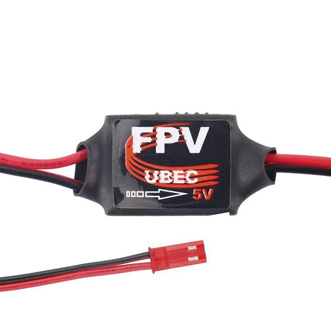 3A 5V DC-DC Step-Down UBEC Module For RC Quadcopter FPV Power Supply With Waterproof Case, Lightweight And Compact