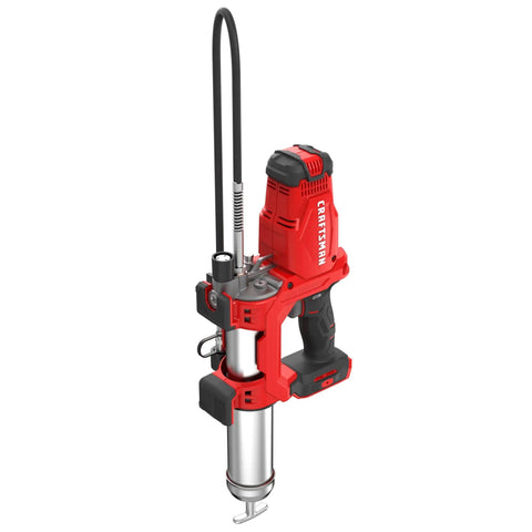 V20 Cordless Grease Gun With 40 Inch Hose, LED Light, 10,000 PSI, dual speed, variable trigger for pro grade greasing, tool only