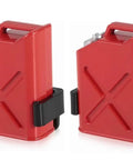 Crawler Decoration One Tenth Scale Plastic Fuel Tank For Axial SCX10 TRX4 Wraith HSP CC01 Red Miniature Accessory Two Pack