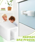 Eight Pack Silicone F Shape Corner Protectors For Furniture And Wardrobes No Drill Install Kid Safe Soft Edge Guards for Kids
