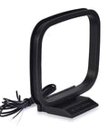 All In One 75 Ohm FM Antenna And AM Loop Antenna Kit For Indoor Home Stereo Receivers AM loop antenna with base and wire