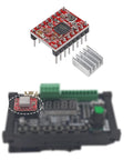 A4988 Stepper Motor Driver Modules With Heat Sinks for 3D printers and Arduino projects shown close-up and installed