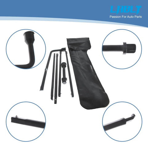Beefy Heavy Duty Spare Tire Tool Kit Lug Wrench Replacement for Ram 2500 3500 2007 2008 2009 2010 2011 2012 2013 2014 2015