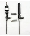 Heavy Duty Universal Valve Seat Reamer For Autos And Motorcycles Hard Alloy Tool Kit With 30-45-60-90 Degree Settings Fits All Models, 30 45 60 degree bits