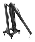 Tough As Nails Folding Engine Hoist With Hydraulic Motor Crane Lift and Six Smooth Rollers, sturdy carbon steel, foldable design