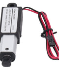 12V Micro Linear Actuator with Aluminum ABS Body, red wires, 17.5mm Stroke, for Agricultural Machinery and Automation