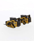 1 64 Scale Cat Skid Steer Loader And 297D2 Compact Track Loader Set With Diecast Metal Construction Clear Cab Windows Interchangeable Accessories
