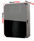 Top Notch Hella Tough Outdoor EV Charger Station Protective Storage Box With Secure Key Lock, dimensions 60cm x 50cm x 25cm, durable steel.