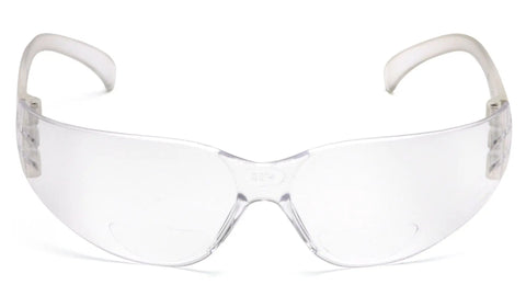 Three Pair Clear Safety Reader Bifocals With Plus Two Point Five Lens Drop Dead Tough Polycarbonate Shield And Low Glare Optics For Ace Your Close Up Work And Smooth Job Site Operations