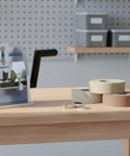 Portable Edge Tape Slitter And Edge Banding Cutter For Woodworkers And Furniture Makers Manual 80mm Width Trim Tool on workbench