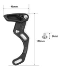 Chain Guide For 30-40T Narrow Wide Chainring Direct Mount Guard ISCG 03 Aluminum Beefy No Drop Bike Accessory dimensions shown