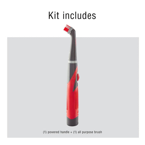 Cordless Power Scrubber With Multi Purpose Head, Water Resistant Scrub Brush for Home Kitchen Bathroom Grout Tile Shower Tub