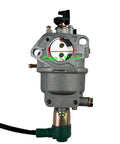 Generator Carburetor Kit Replacement For Champion Predator Generac 420cc 439cc 459cc 11hp 13hp GX390 6500 8750 9000 5500 7000 8000 7500 9500 Watts With 27mm Carb And Air Intake For Easy Install, front view