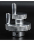 Movable Red Hand Wheel For Machine Tools Round Rotating Hand Wheel With Sliding Table and Screw Lever for manual feed